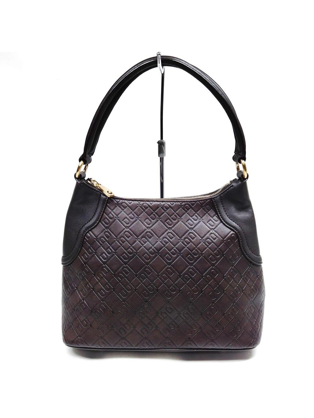 Bally Hand Bag Brown Leather 4524751